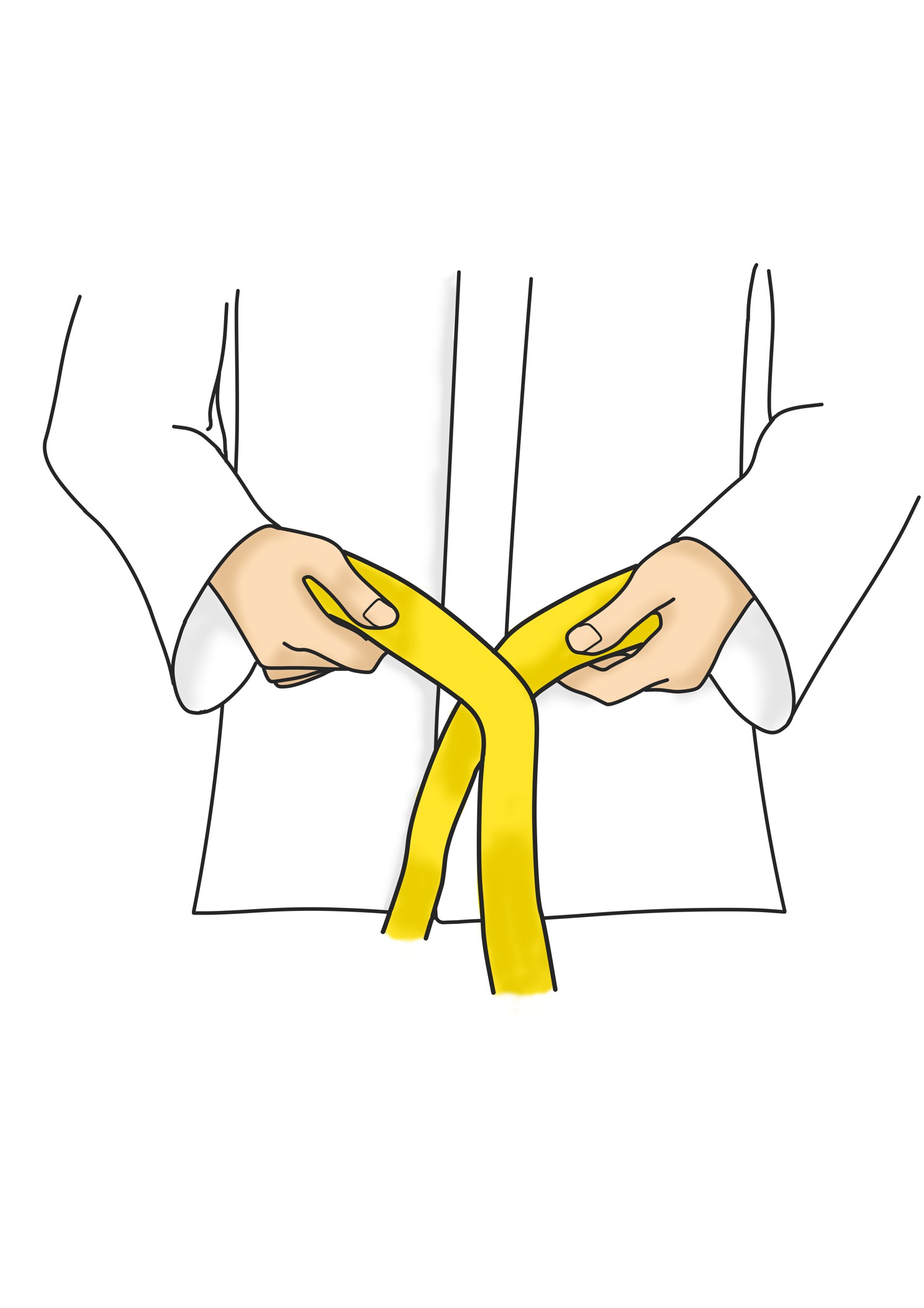 Taekwondo – Gürtel binden 1_small