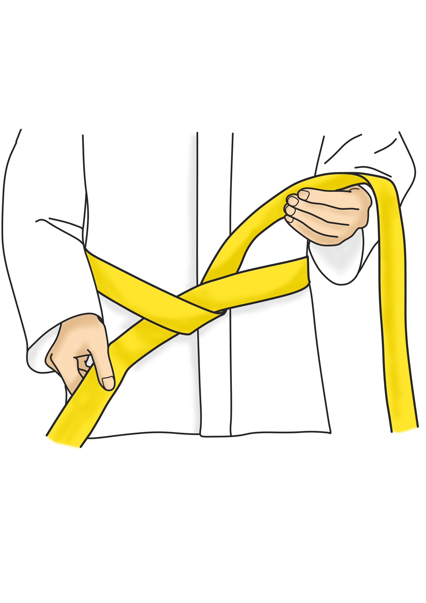 Taekwondo – Gürtel binden 2_small
