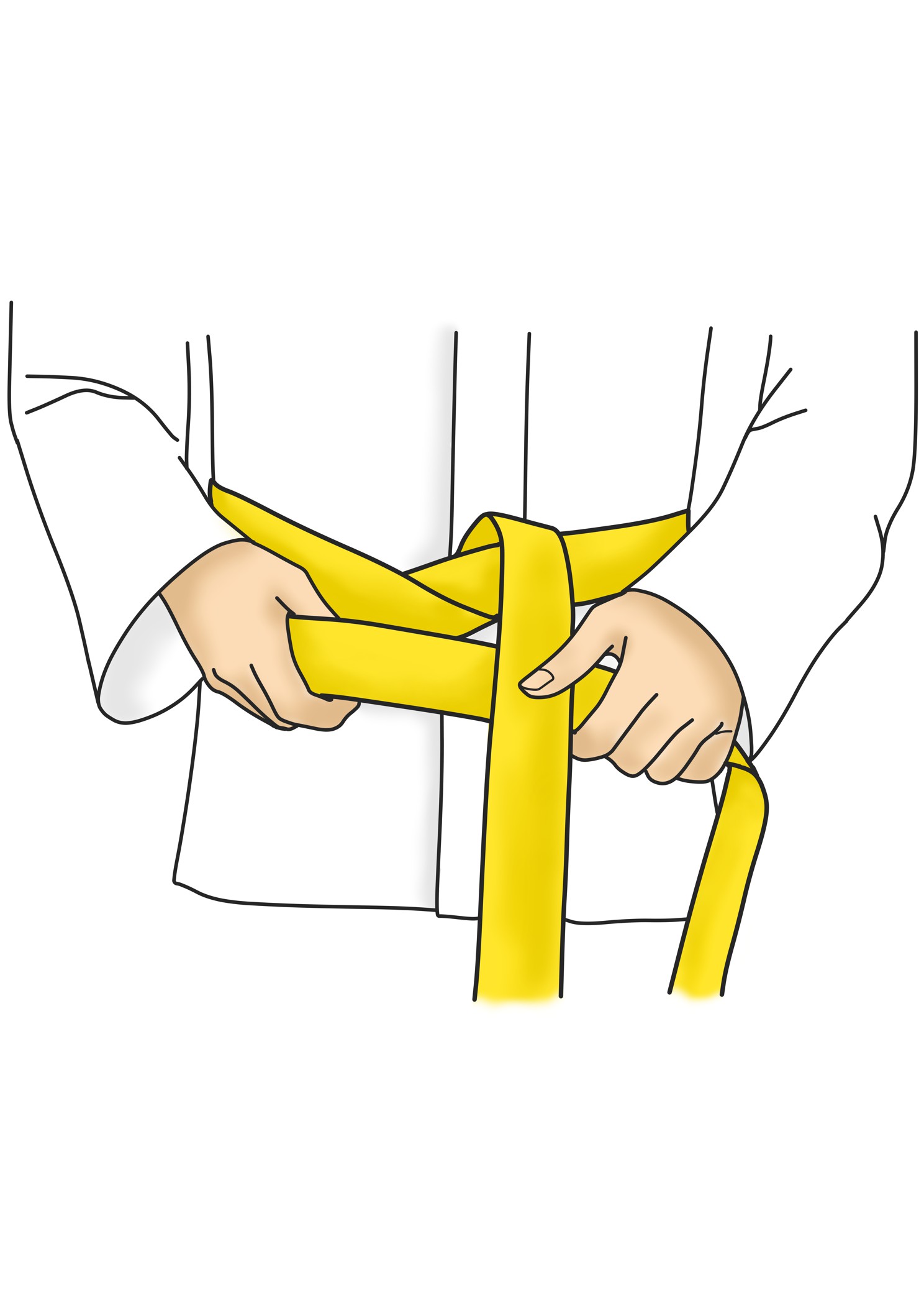 Taekwondo – Gürtel binden 3_small
